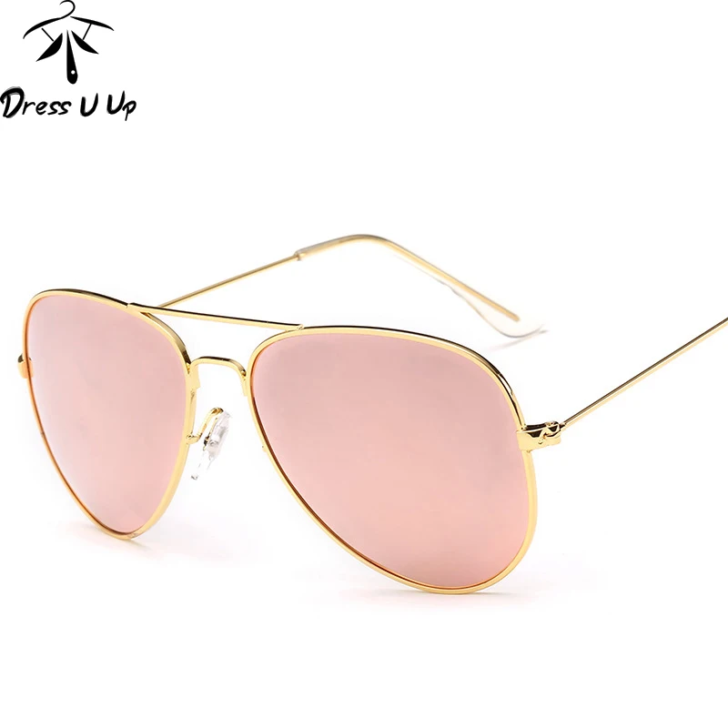 

DRESSUUP Polarized Pilot Sunglasses Women Brand Designer Vintage Reflective High Quality Sun Glasses Oculos De Sol Feminino