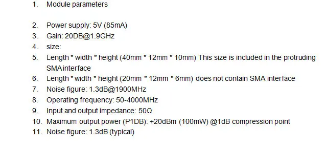 Радиочастота TQP3M9008 noise Factor 1,3 50 MHZ-4 GHZ малошумный усилитель