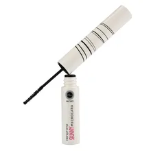 3D FiberMascara водостойкая длинная Подкручивающая Удлиняющая ресница микро 2,5 мм длинные черные ресницы водостойкие накладные ресницы для макияжа глаз