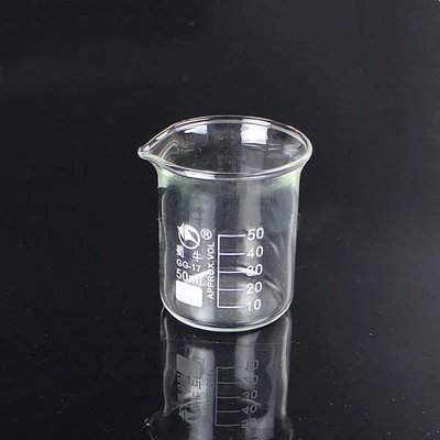 1 набор (50 мл, 100 мл, 200 мл, 500 мл) боросиликатный мерный стакан химический эксперимент термостойкая посуда химическая лаборатория
