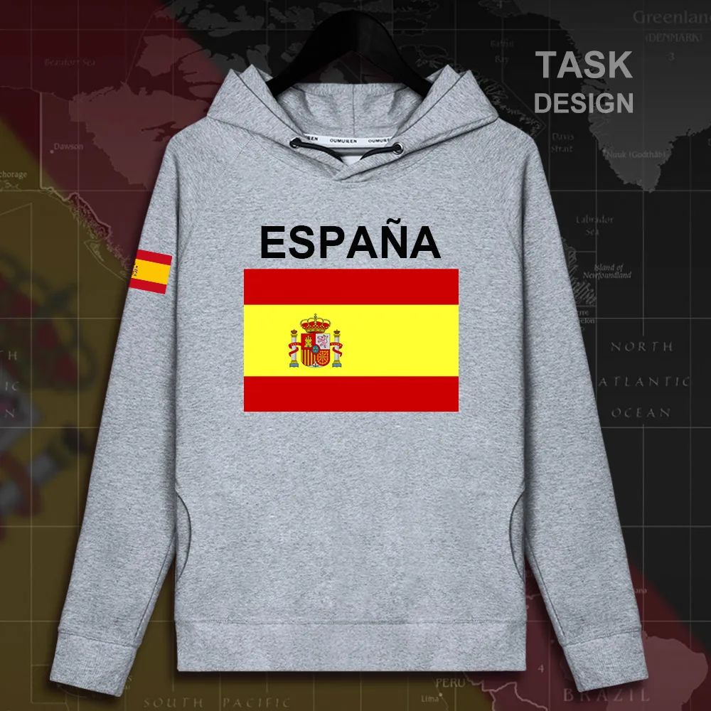 Kingdom of Spain Espana ESP Spanish Spaniard mens hoodie pullovers hoodies men sweatshirt thin