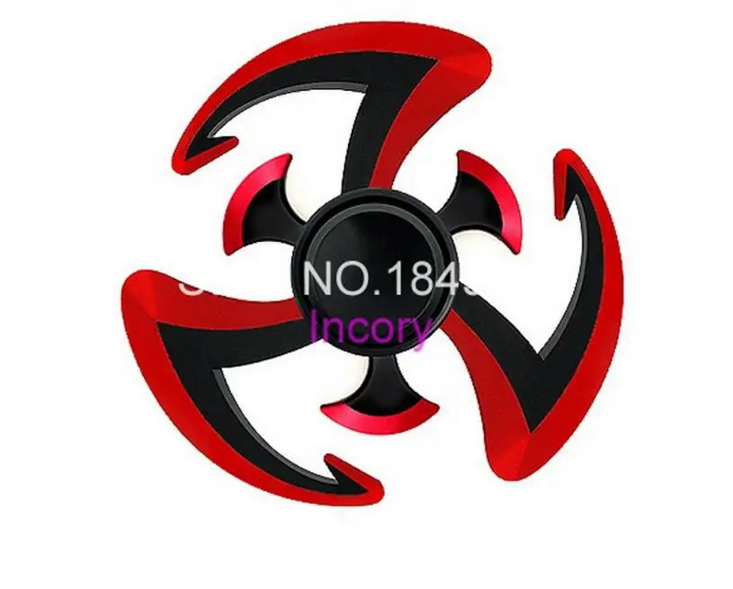 

Naruto fingertip Naruto Ninja Fidget Spinner EDC Hand Spiner Zinc Alloy Weapon Metal Shuriken Finger Spinner For Kids Gift