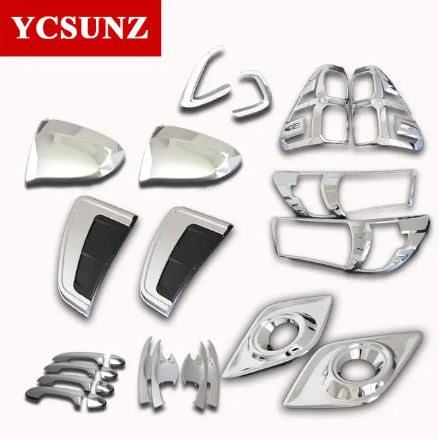 2016 2017 For Toyota Hilux Chrome Kit Accessories Chrome Kit For Toyota
