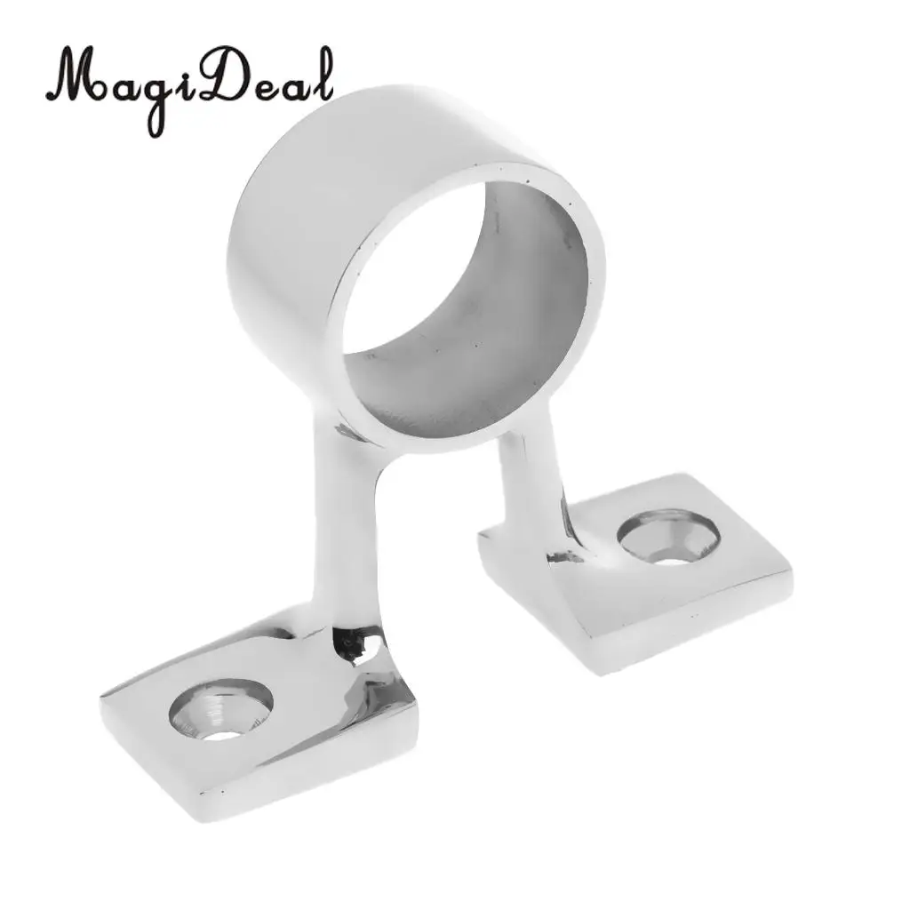 2 Pcs Professional Stainless Steel Marine Boat Center Bracket Railing Fitting for Kayak Canoe Boat Dinghy Car Accessories