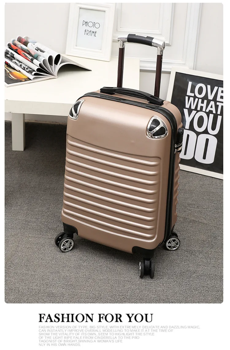 Высокая емкость алюминиевая рама Rolling Чемодан сумка тележка 20 дюймов Для женщин Для мужчин носить на чемоданах колеса, багажник