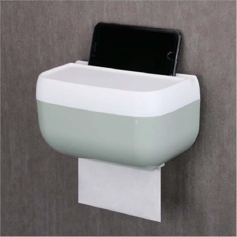 Коробка для хранения туалета для бумажных полотенец пластиковый материал ABS Материал s хорошо носить держатель применим к экстракции лицевой ткани - Цвет: 2