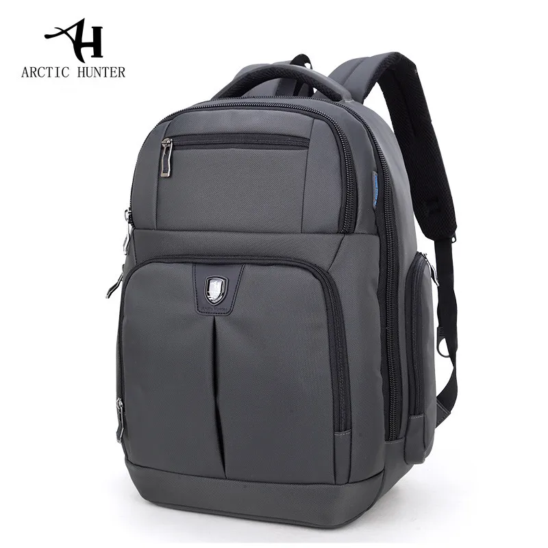 

ARCTIC HUNTER Men 15 inches Laptop Backpacks Casual Travel Waterproof Nylon Male Mochila