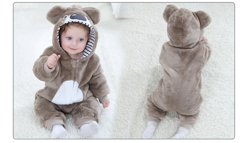 Baby Pokemon Kigurumi Pajamas Clothing Newborn Infant Romper Onesie Animal Anime Costume Outfit Hooded Winter Jumpsuit