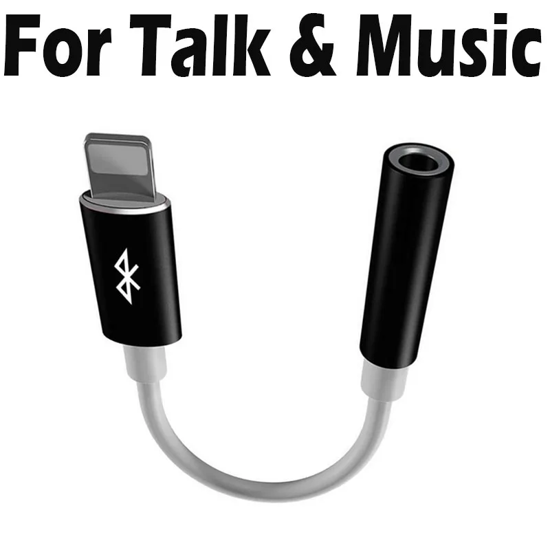 Bluetooth 3.5mm Headphone Jack Adapter Adaptador Aux Audio Cable For