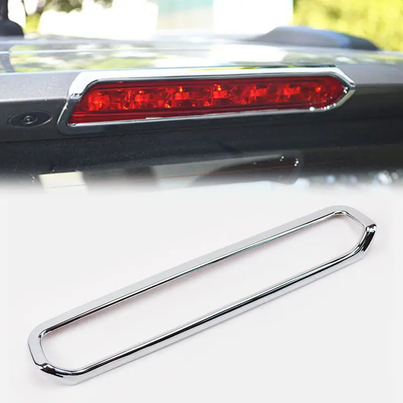 

For Buick Encore Opel Vauxhall Mokka 2012-2017 Chrome ABS Car Rear Spoiler Brake Light Cover Trim Car Styling