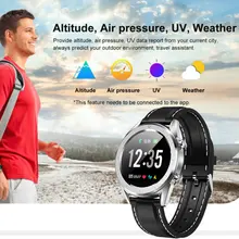 PPG+ вариабельности сердечного ритма smart band оплаты высота погода спортивные smart watch ip68 часы сердечный ритм измерять кровяное давление умный Браслет pk optimus