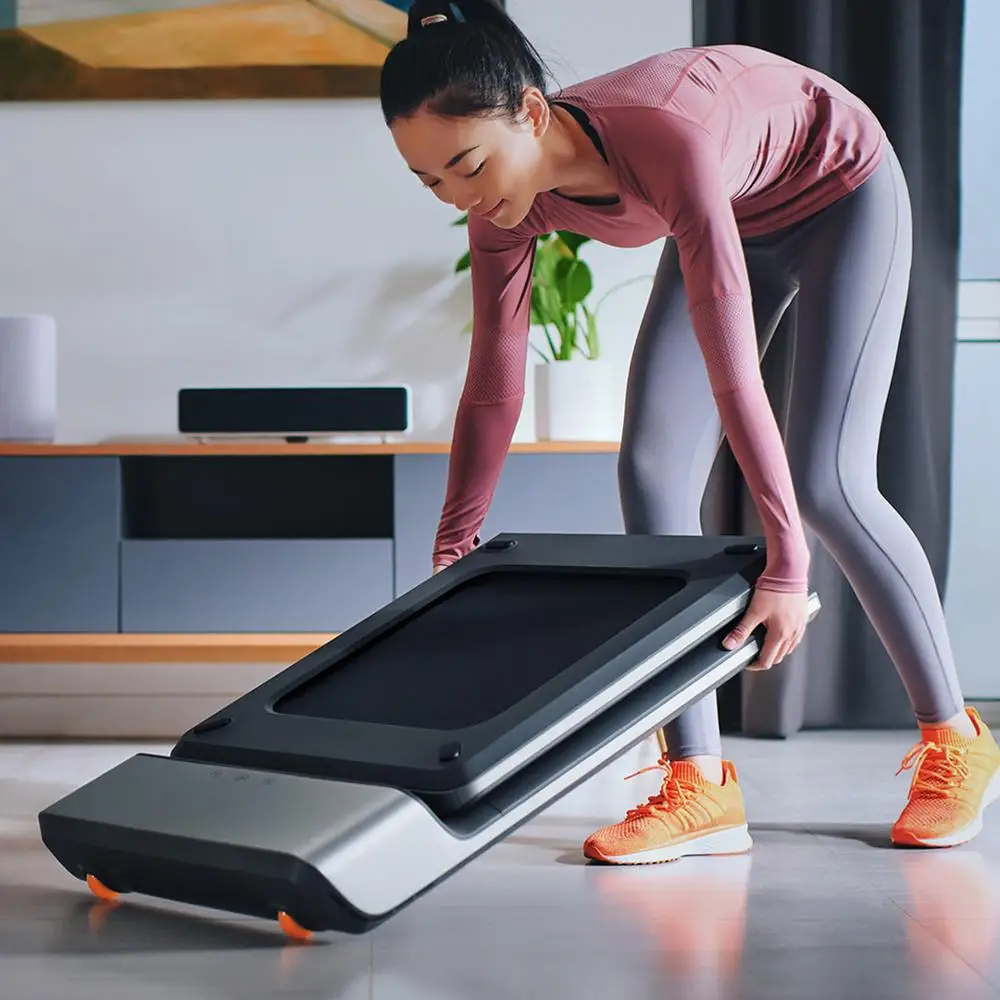 Xiaomi Mijia Smart WalkingPad складной нескользящий автоматический контроль скорости светодиодный дисплей Фитнес потеря веса беговая дорожка