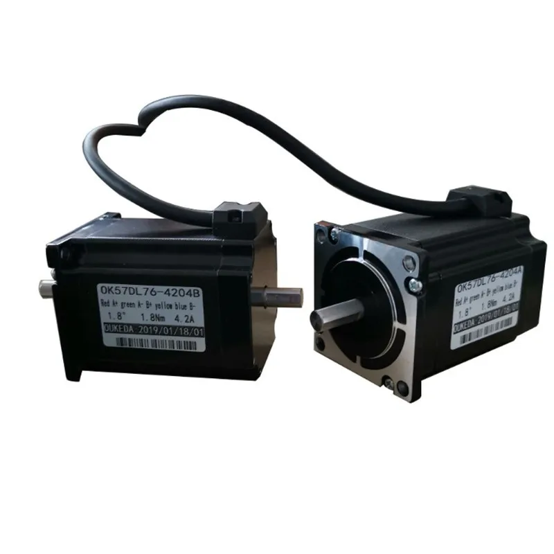 

Dual shaft NEMA 23 stepper motor 76mm 2Nm for CNC milling machine