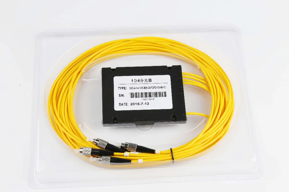 

1x4 ABS Box PLC Splitter Module 1*4 FC/UPC Fiber Optical PLC Splitter