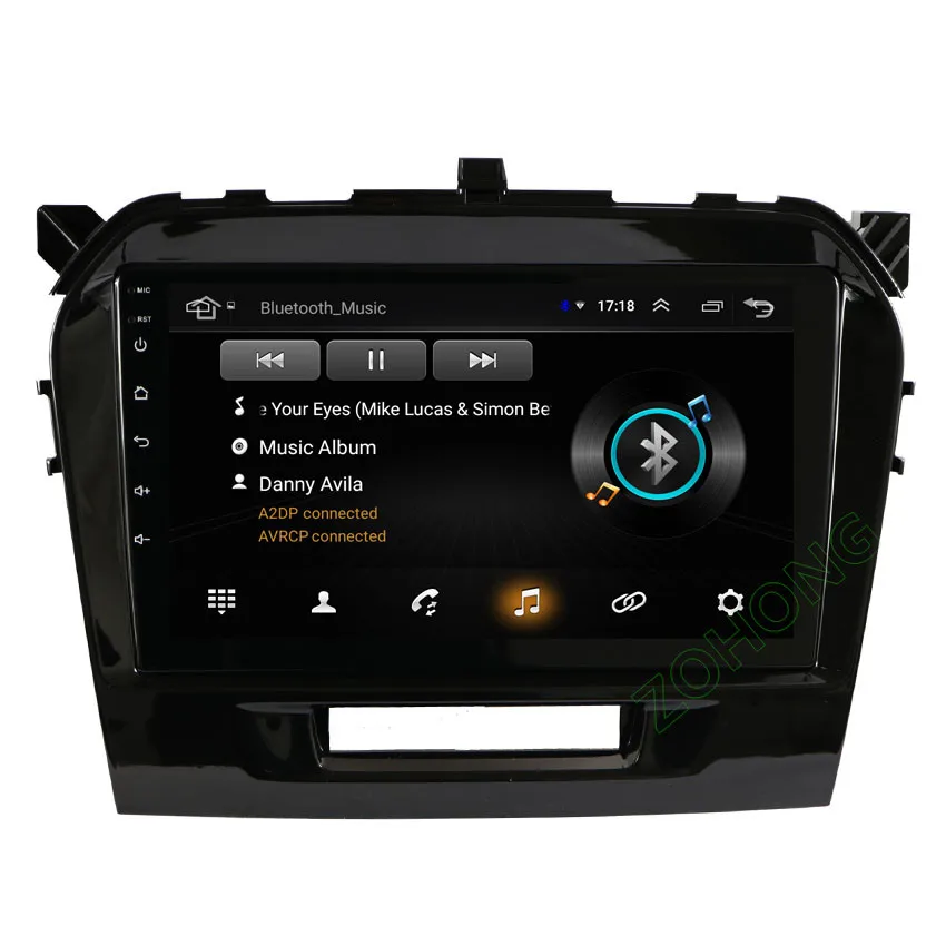 Flash Deal 2.5D 9 inch Android 9.0 Car DVD Multimedia Player For Suzuki Vitara 2015 2016 2017 2018 2019 GPS Navigation radio BT WIFI MAP 2
