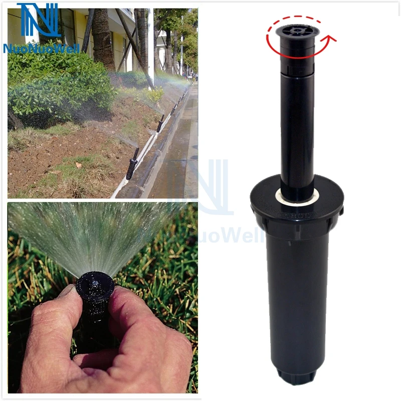 Verborgen pellet Pech 1/2 "Pop-up Impact Sprinkler Tuin Gazon Irrigatie Verstrooiing Sprinkler  25-360 Graden Rainbird Bevloeiing 5Pcs-Pack - AliExpress Huis & Tuin