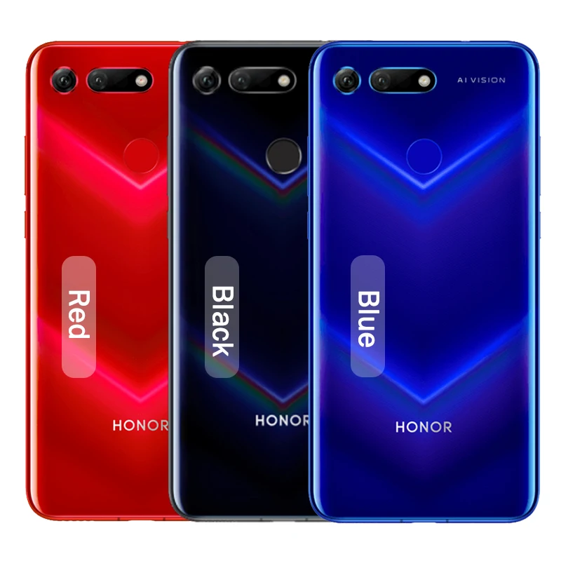 honor View 20 NFC мобильный телефон honor V20 жидкостное охлаждение Kirin 980 Android 9,0 6,4 дюймов экран 4000 мАч смартфон