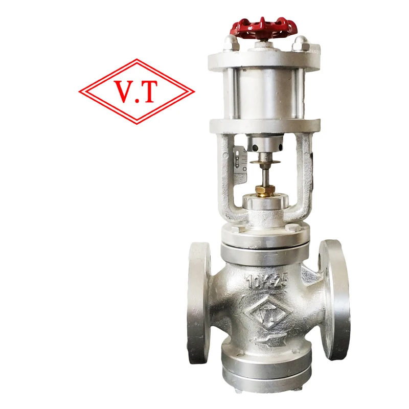 

Automatic Cylindertype Control Valve pneumatic steam valve)VT