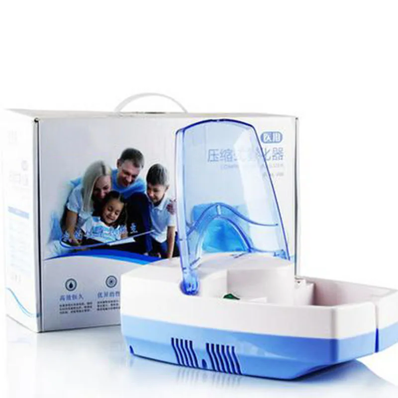  Portable Quiet Compressor Atomizer Nebulizer Vaporizer With Inhaler Kids Health Care Asthma Massage