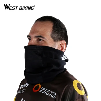 

WEST BIKING Winter Cycling Mask Neck Warmer Cap Surface Waterproof Anti-fog Riding 3 Functions Bicycle Scarf Cycling Mask
