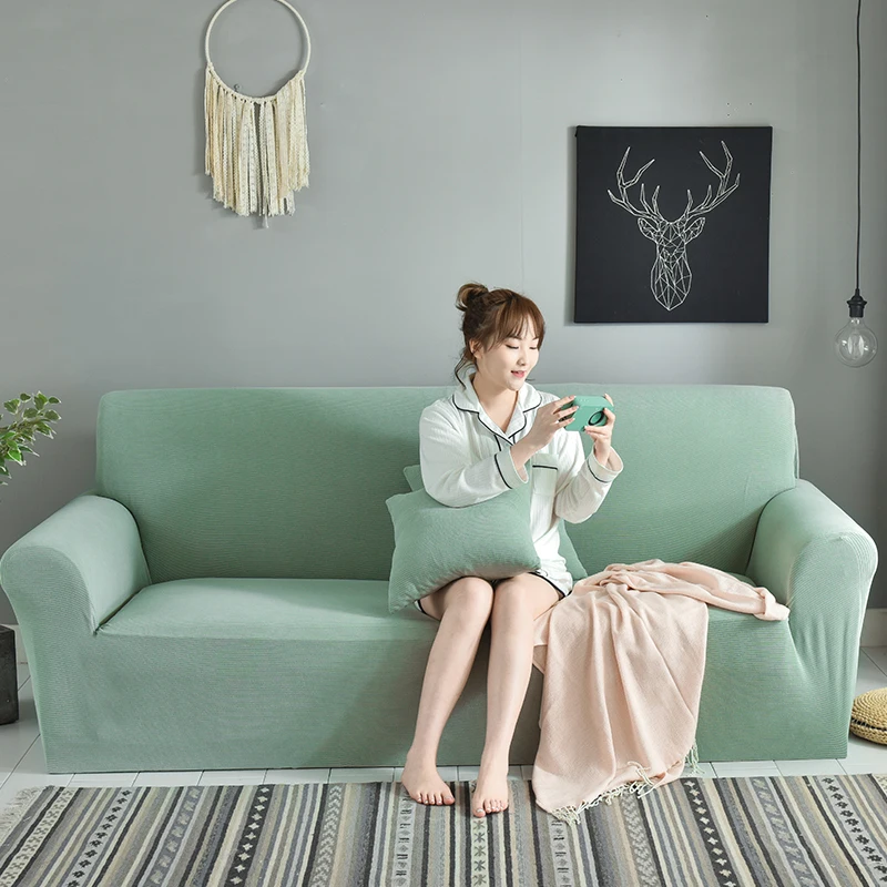 Высокое качество чехол для дивана 3D полосатый универсальный все включено скольжению эластичный чехол 1/2/3/4-seater Европейский диван крышка