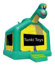 commercial inflatable dinosaur jumping bouncer
