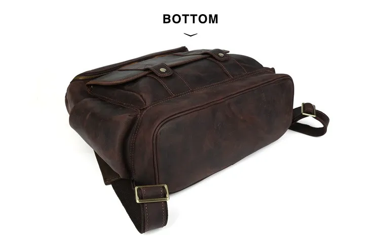 Мужские натуральная кожа рюкзаки бренд дизайнер старинные ручной работы школьная сумка высокого качества теплые мужские и женские Молодежные сумки рюкзак