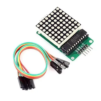 

MAX7219 Dot Matrix Module Microcontroller Module Compatible For Arduino