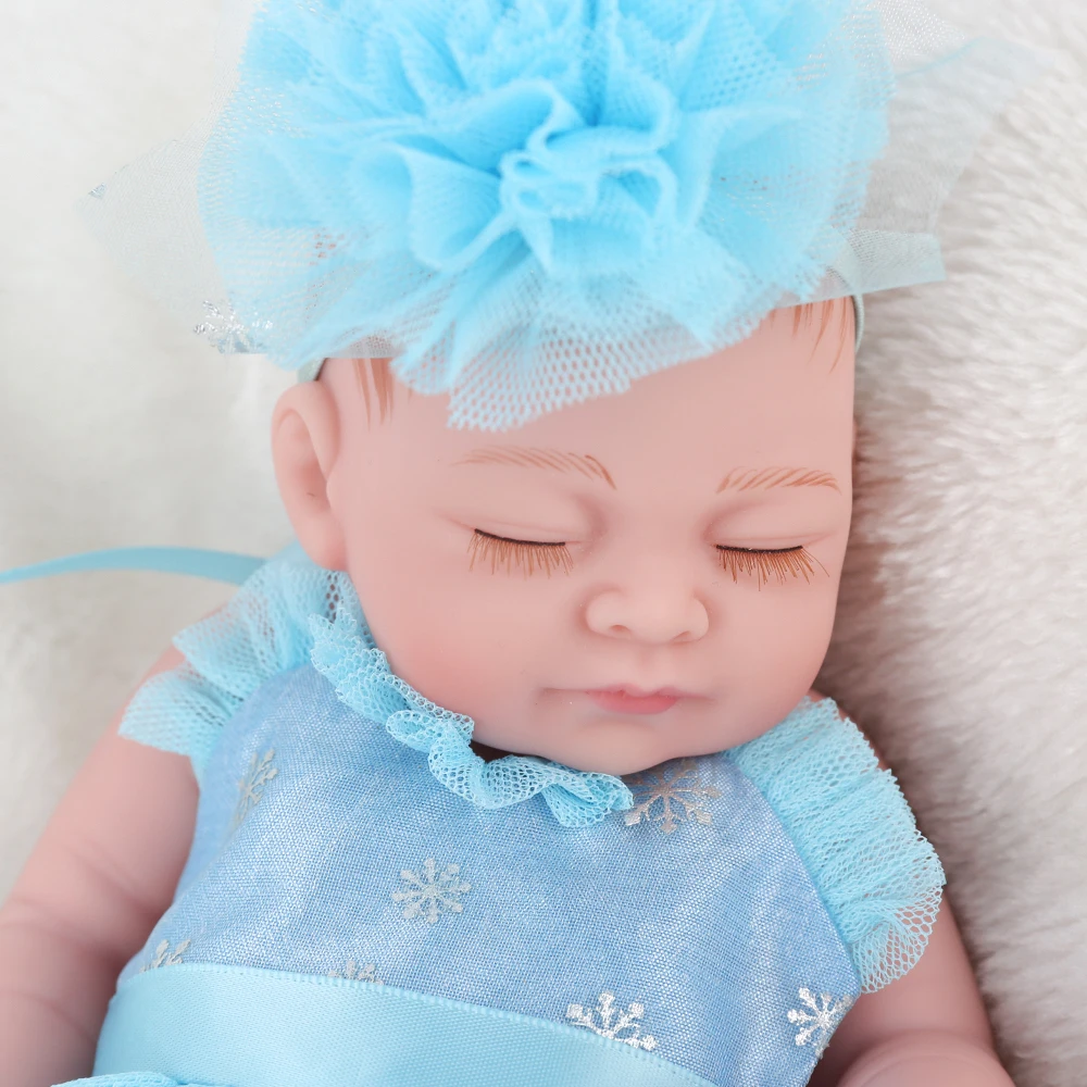 KAYDORA Lovely Reborn Baby Doll мягкая виниловая силиконовая кукла для всего тела закрытые