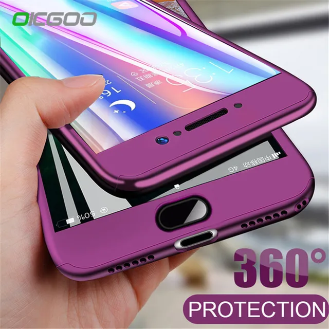 360 Full Cover Protective Cases For Huawei P20 P9 lite P10 Plus Phone Case For Huawei P20 Pro Mate 10 Pro lite 9 Case With Glass