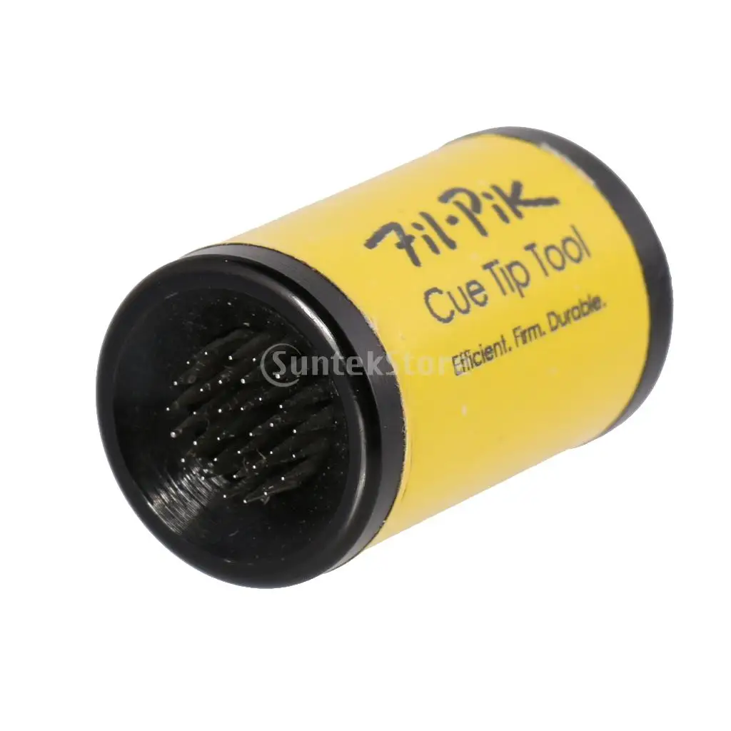 Black Billiard Snooker Cue Tip Shaper Tacker Tip Pick Repair Toolin