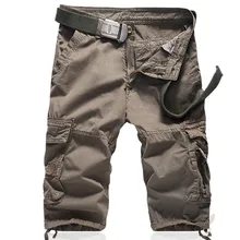 Летние модные новые мужские повседневные камуфляжные шорты/мужские прямые Свободные Комбинезоны Шорты