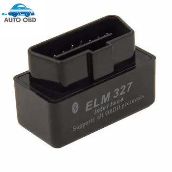 

New Version Bluetooth Super MINI ELM327 V2.1 Black OBD2 / OBDII ELM 327 Car Code Scanner Auto Reader