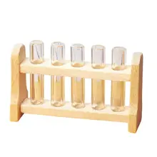 Кукольный Миниатюрный 1:12 игрушка пробирки лабораторные стойки Набор L 3,7 см