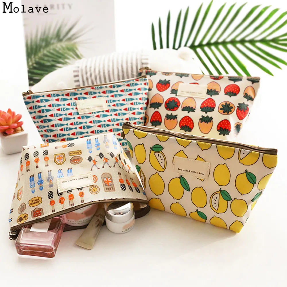 

New Vanity Neceser Necessaire Women Travel Toiletry Pencil Make Up Makeup Case Storage Pouch Cosmetic Bag Purse Organizer Jun25