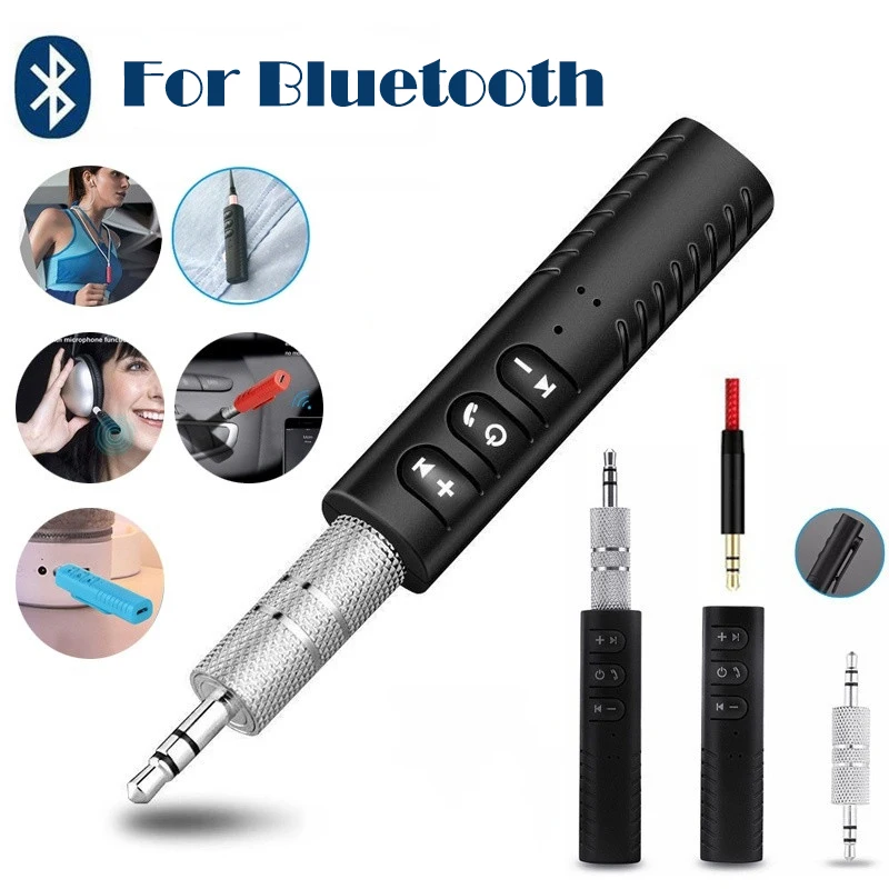 

For Bluetooth 4.0 Adapter for Bluetooth Speaker Car Headphone PC 3.5mm Audio Stereo Music Jack Receiver for Bluetooht Blootooth