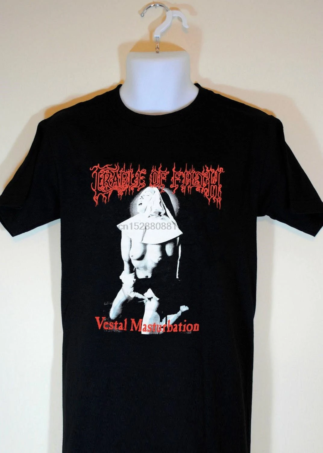 1990s Cradle Of Filth Vestal винтажный-Репринт Sz s-xxl 2019 брендовая футболка мужская мода |