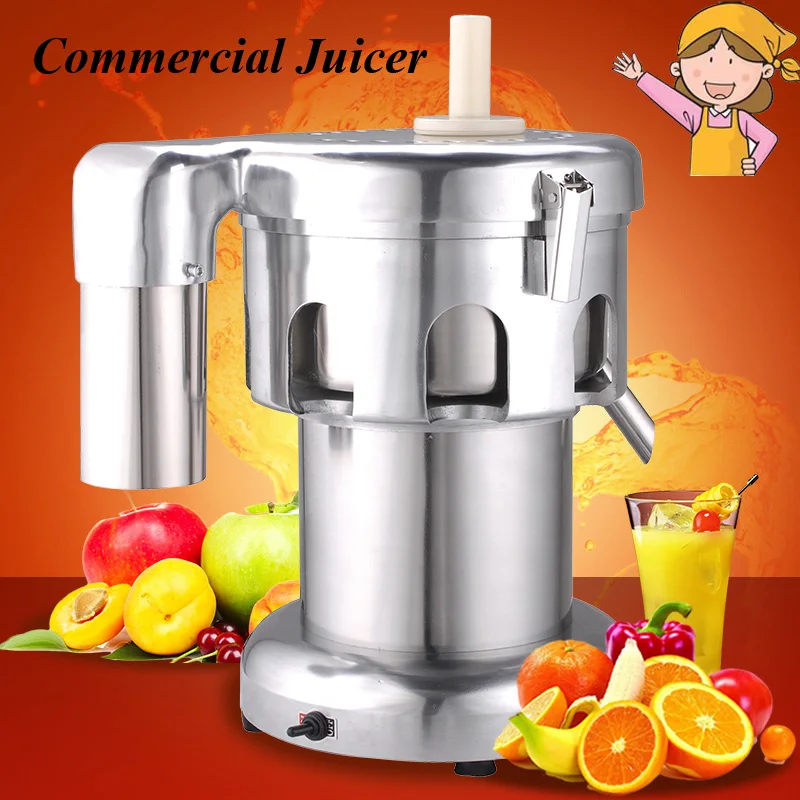 Commercial fruit juice cold press juicing machine stainless steel automatic pulp ejection juicer dross juice segregated machine 3
