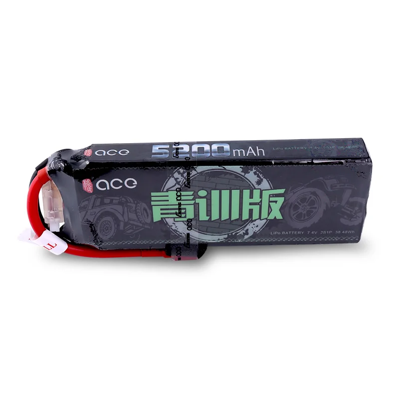 Escala para Traxxas Gens Lipo Bateria Mah 11.1 v 50c Xt60 Deans Plug 1 - 10 8 Barra 4x4 Carro rc Ace 5200 8 Peças e Acessórios