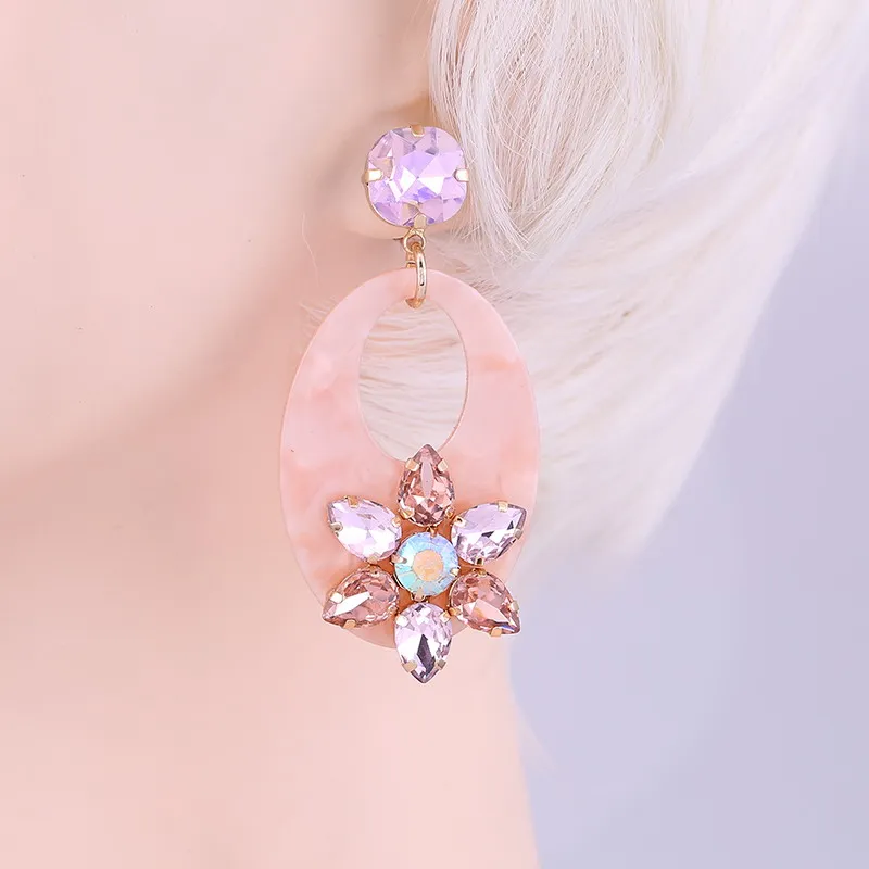 Earrings Old Pink