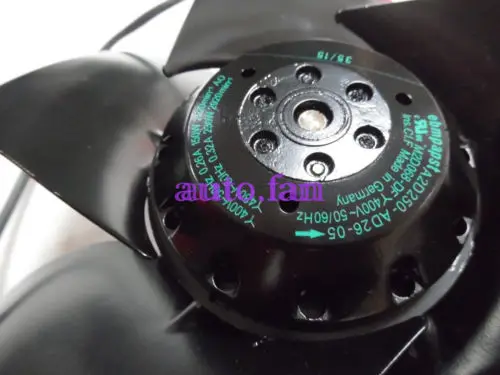 ebmpapst A2D250 AD26 05 Fan M2D068 DF for Siemens Spindle