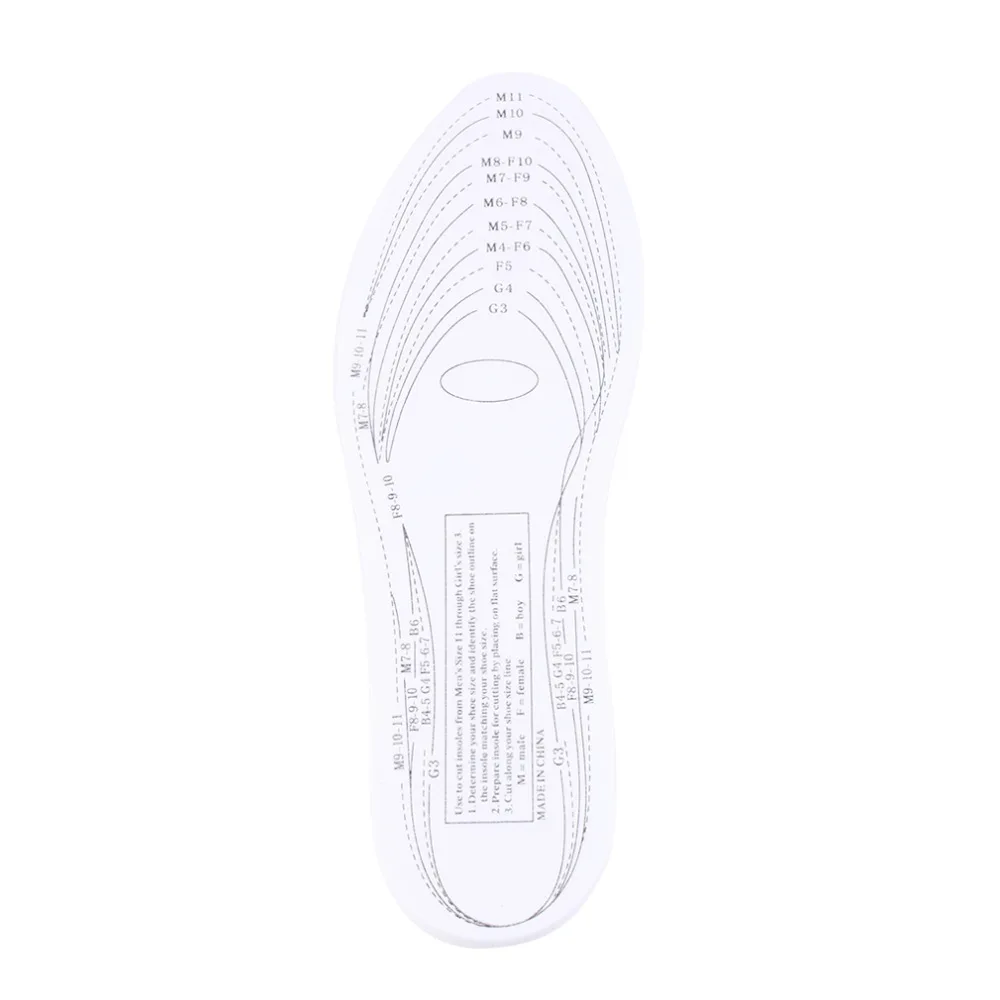 1 Pair Unisex Memory Foam Shoe Pad Insoles Anti-Arthritis Comfortable All Size