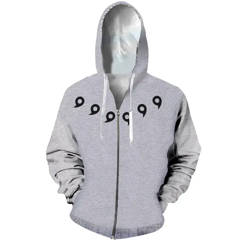 

2017 new fashion Cool sweatshirt Hoodies Men women 3D print Funny gray Naruto hot Style Streetwear Long sleeve clothing