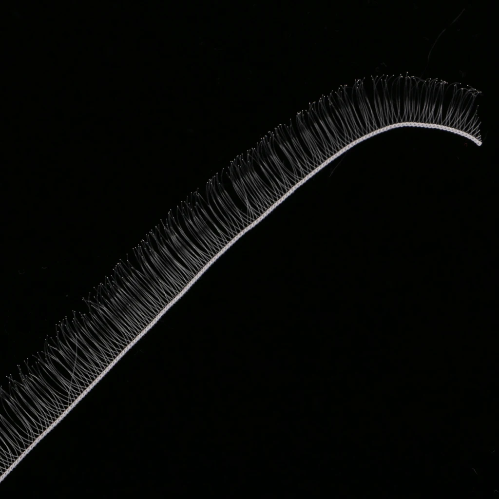 200Pcs Soft Plastic False Eyelashes Eyelash Strips for BJD Baby Dolls Eye Make up 200*8mm Various Colored