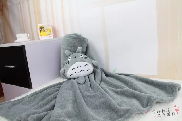 Одеяло Totoro для взрослых красивое шиншиллы одеяло с кондиционированием воздуха