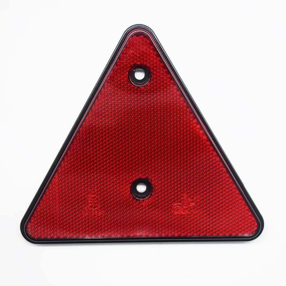 

2Pcs Rear Light Car Truck Trailer Fire Triangle Reflector Safety Warning Board For Trucks Highway Driving Cars Emergency Parking