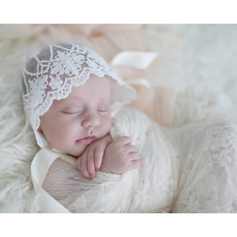 Детская кружевная шляпа детская шапочка Infantil летняя новорожденная фотография Реквизит капот enfant шляпа реквизит для ребенка новорожденный