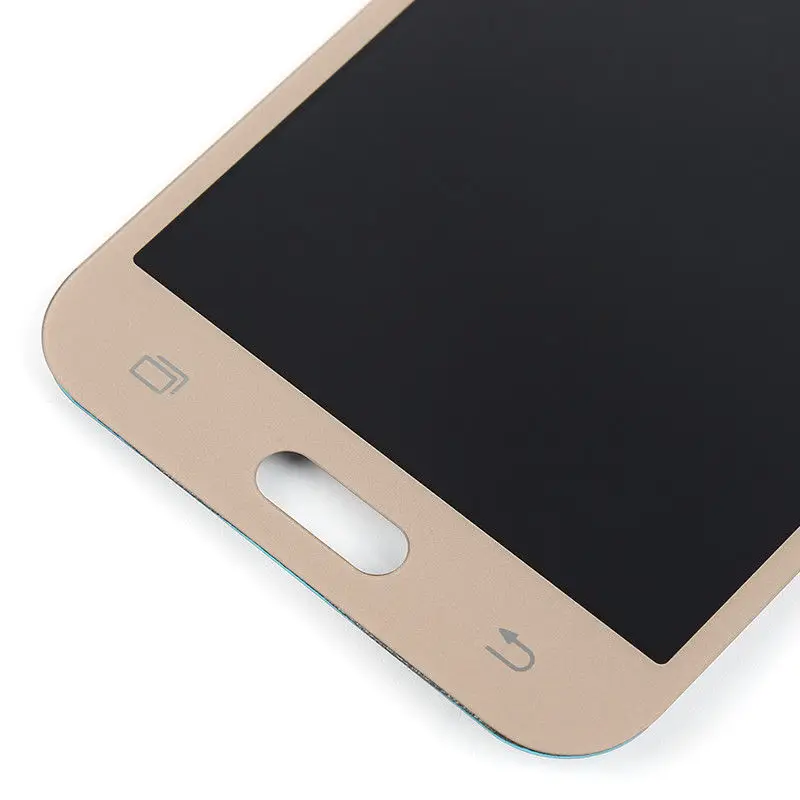 10 шт. ЖК-дисплей Дисплей для samsung Galaxy J2 J200 J200F J200H SM-J200FN кодирующий преобразователь сенсорного экрана в сборе Регулируемый Яркость