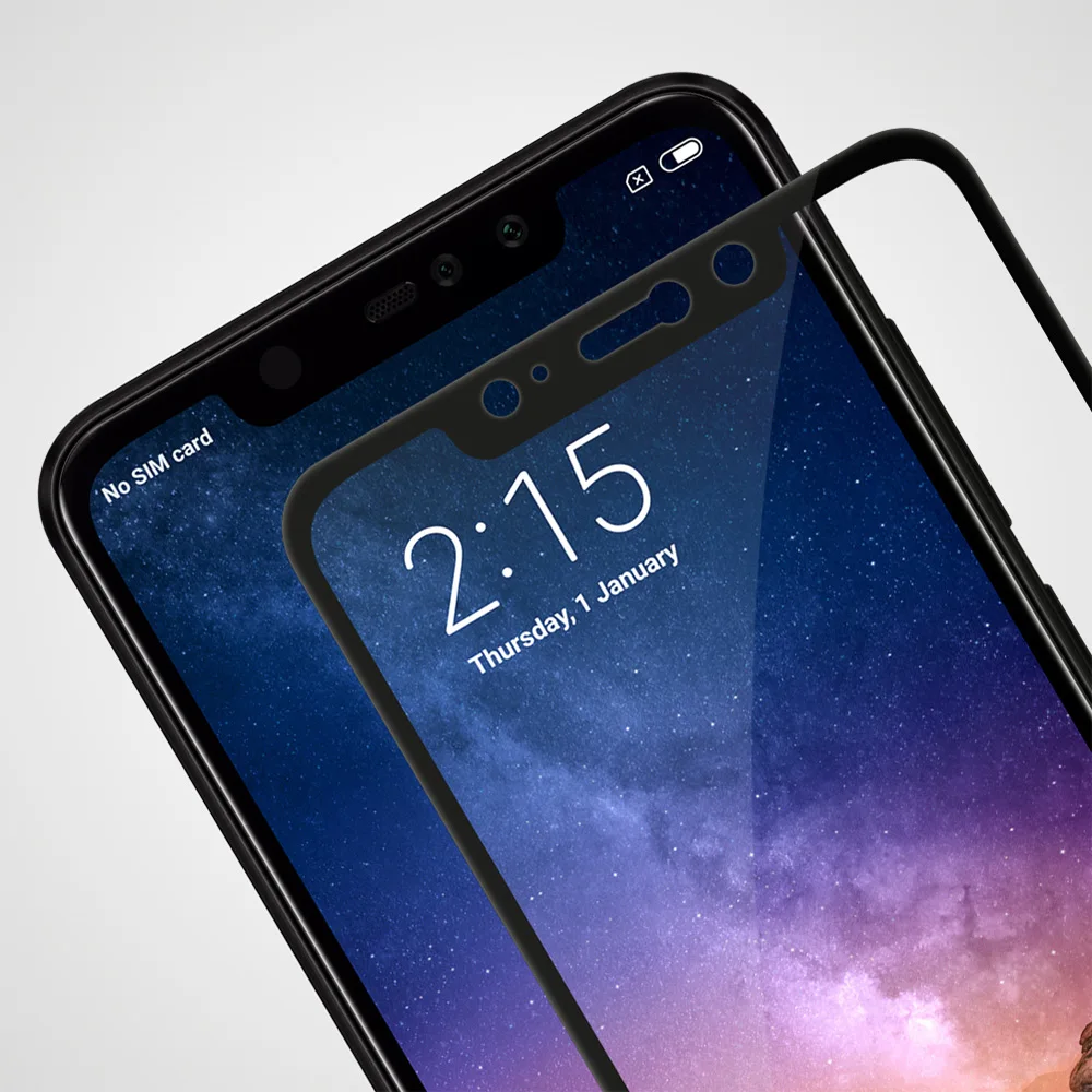 Для xiaomi pocophone f1 стекло для xiaomi pocophone f1 защита экрана Mofi для xiaomi poco f1 пленка полное покрытие 6,18