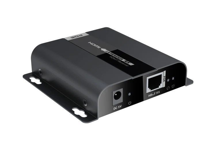 До 120 м, LKV383POE HDBitT hdmi-удлинитель Протокола по одному CAT5/5e/6 HDCP конвертер 1080 P с POE